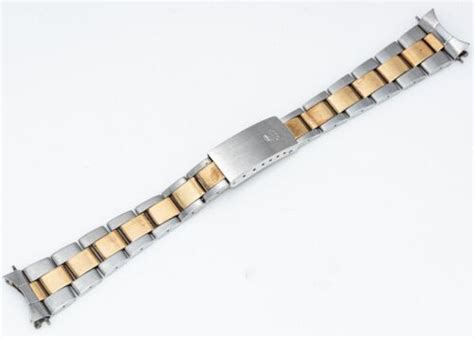 rolex 7835 19mm two-tone plated|Rolex Bracelets, Bands, Clasps & Straps .